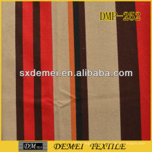 sofá listrado lona tecido barato de algodão tecido tropical impressão china